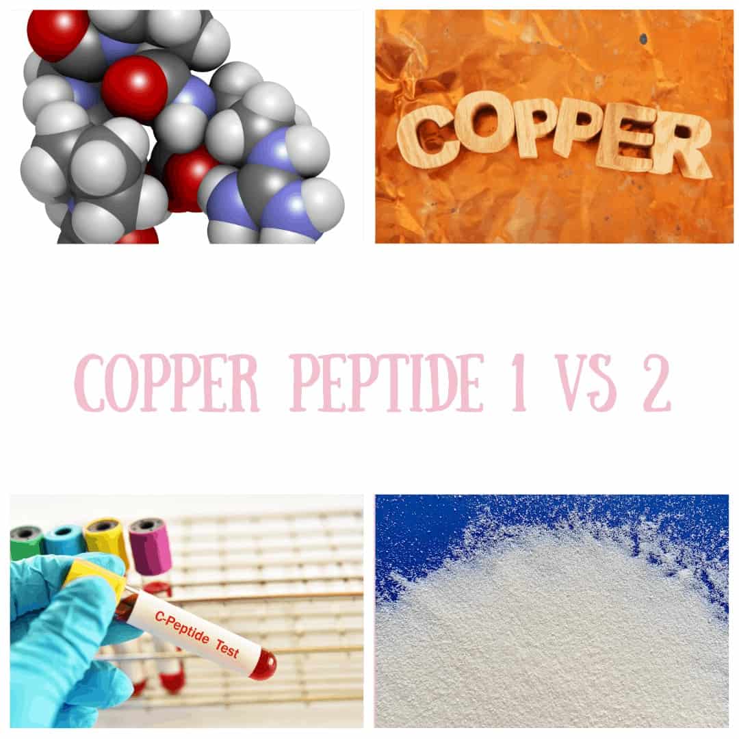 ข้อแตกต่าง copper peptide เจน 1 กับ 2